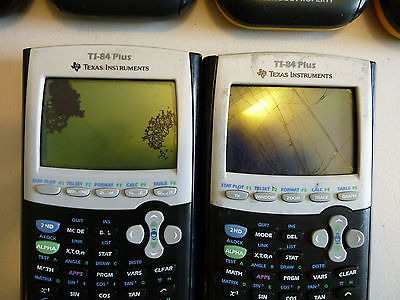 Calculator with broken LCD